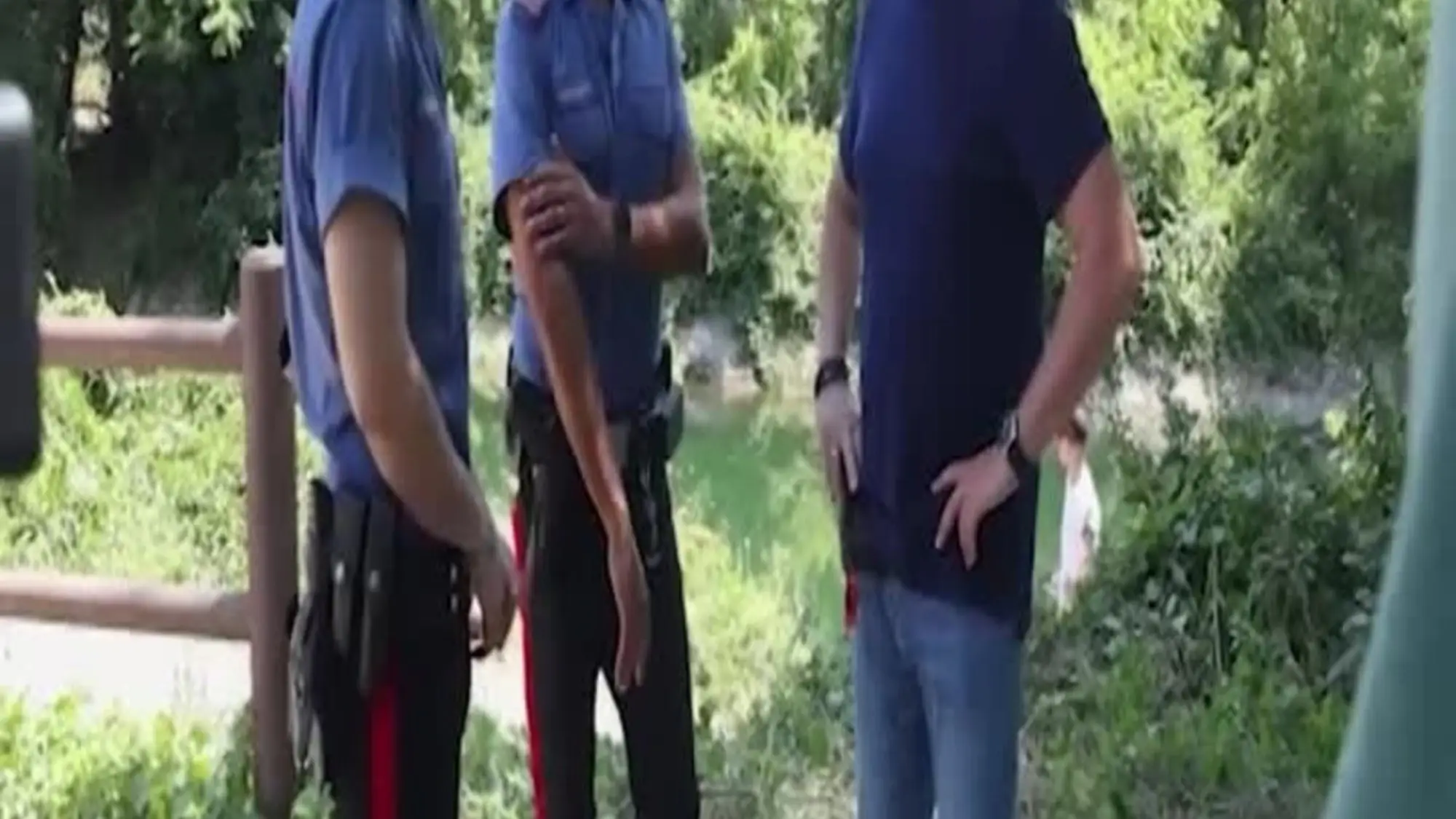 Senago, i carabinieri sul luogo dell'incidente