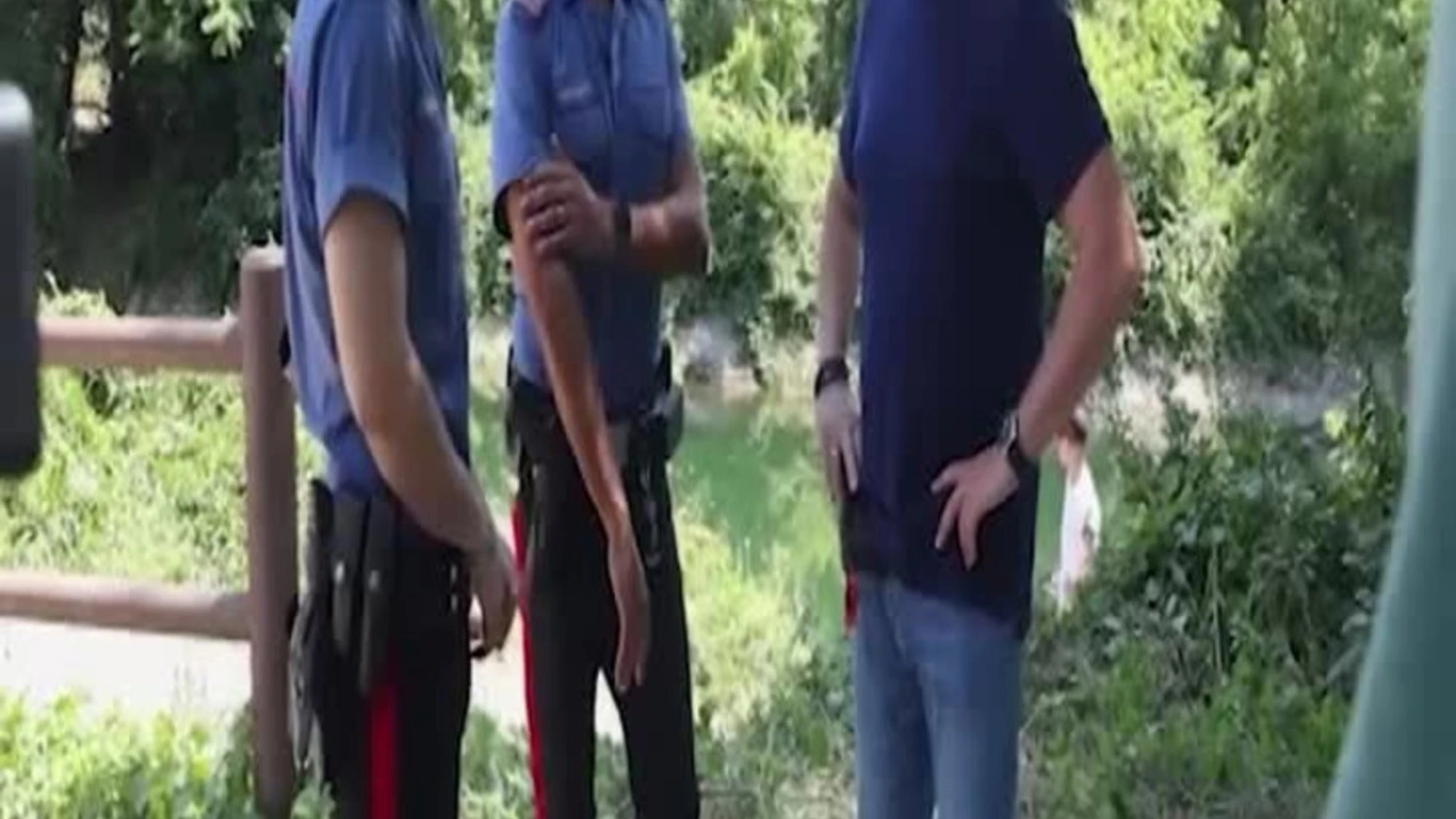 Senago, i carabinieri sul luogo dell'incidente