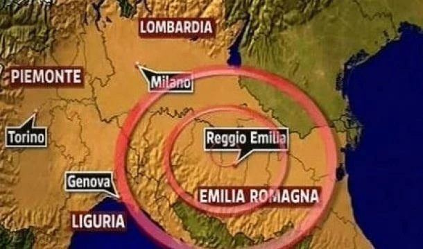 Emergenza sismica in Val PadanaStretta nella morsa tra Alpi e Appenini
