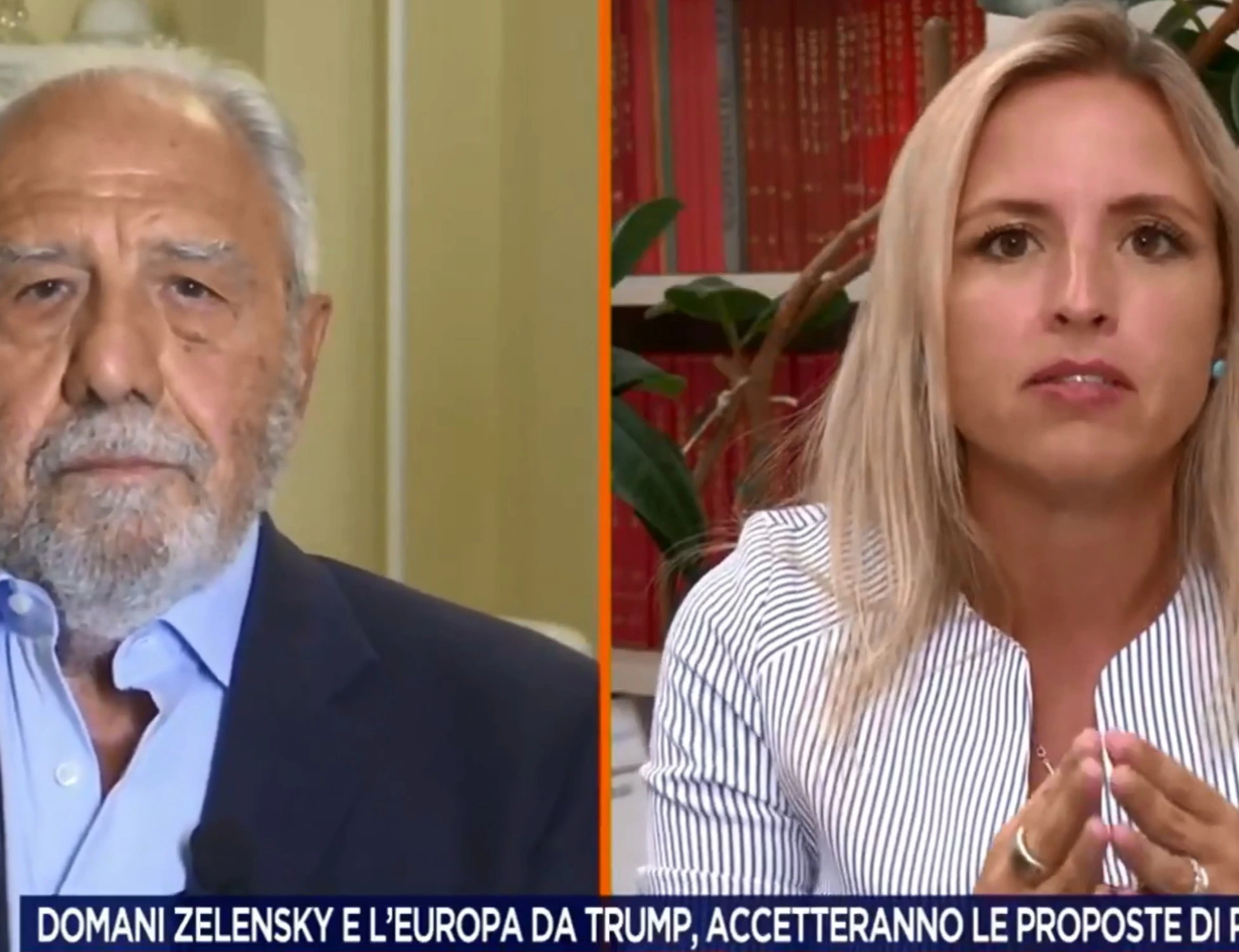 4 di Sera, Sardone contro Caprarica: "Sembra vi dia fastidio"