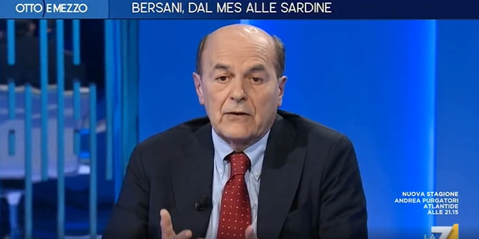 Pier Luigi Bersani a Otto e Mezzo la spara grossa sul Mes: "Qua campiamo sulla paurocrazia"