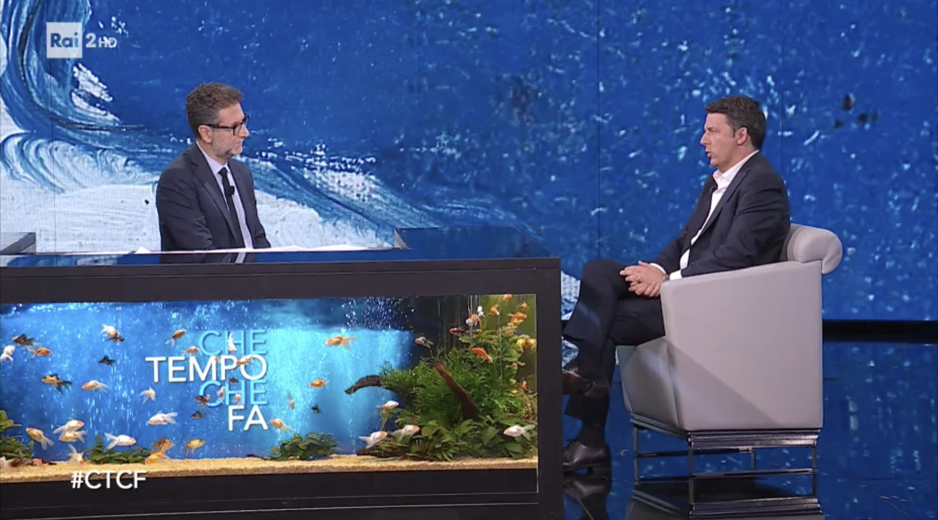 Che tempo che fa, Matteo Renzi da Fabio Fazio: "Giuseppe Conte premier fino alla fine? Dipende..."