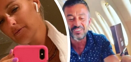 Sonia Bruganelli sul Jet privato con l'amico, l'accusa dei fan: "Questo se la tr***. Mi dispiace per Paolo"