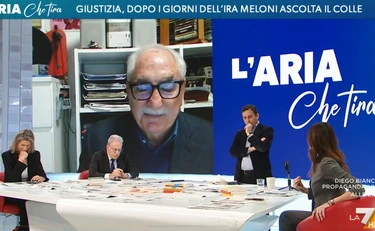 L'Aria che tira, rissa Tecce-Spataro: "Sbagliato", "Ah sì?"