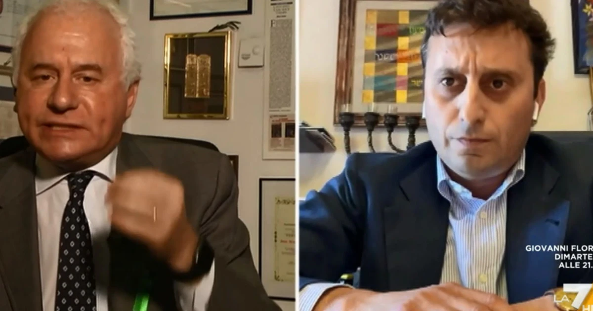 David Parenzo e Tarquinio, volano insulti: "Roba da pazzi", "Non sono un idiota". La Merlino ferma la diretta