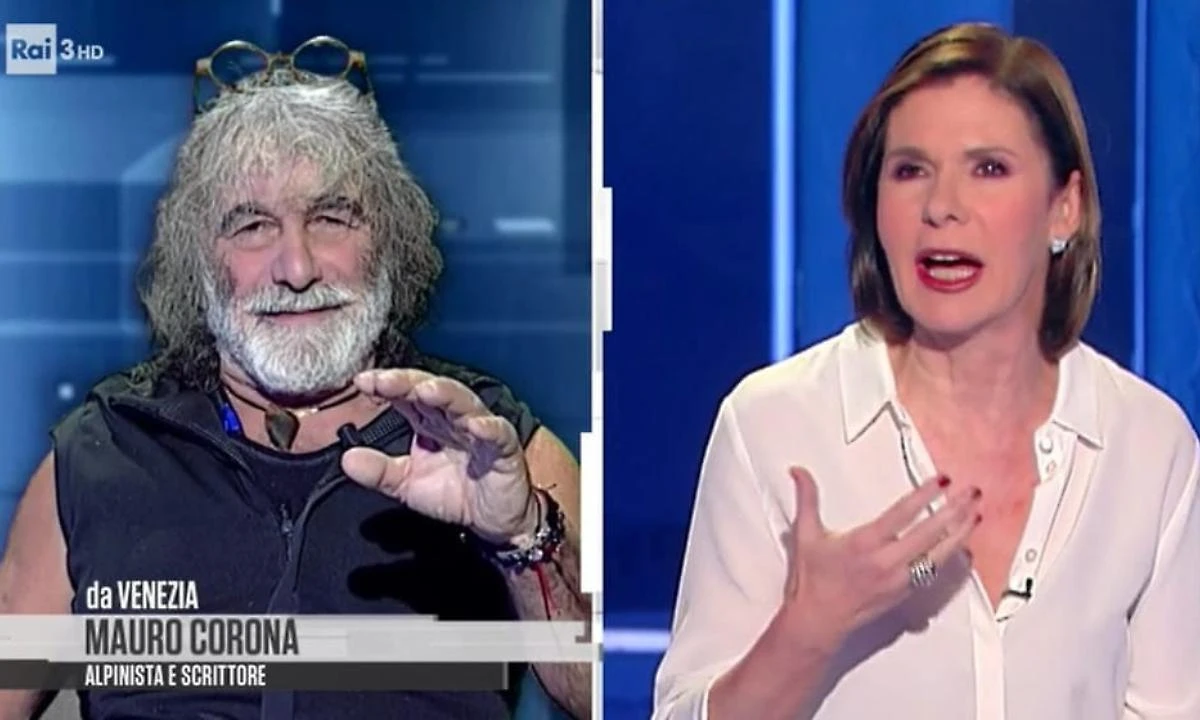 Mauro Corona a Cartabianca: "Mettete i soldi sotto il materasso". E l'Agcom richiama Bianca Berlinguer