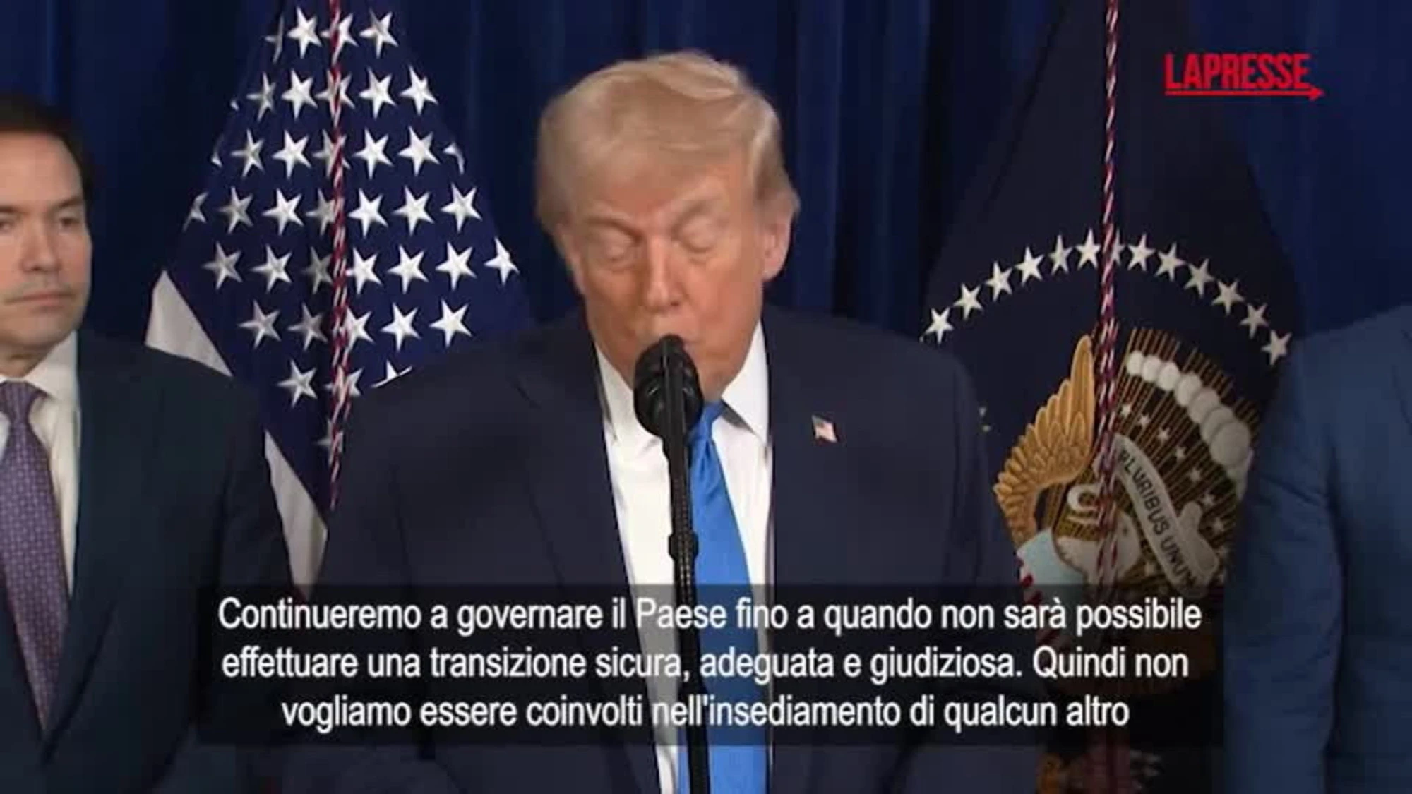 Venezuela, Trump: "Gestiremo il paese fino a quando ci sarà una transizione sicura"