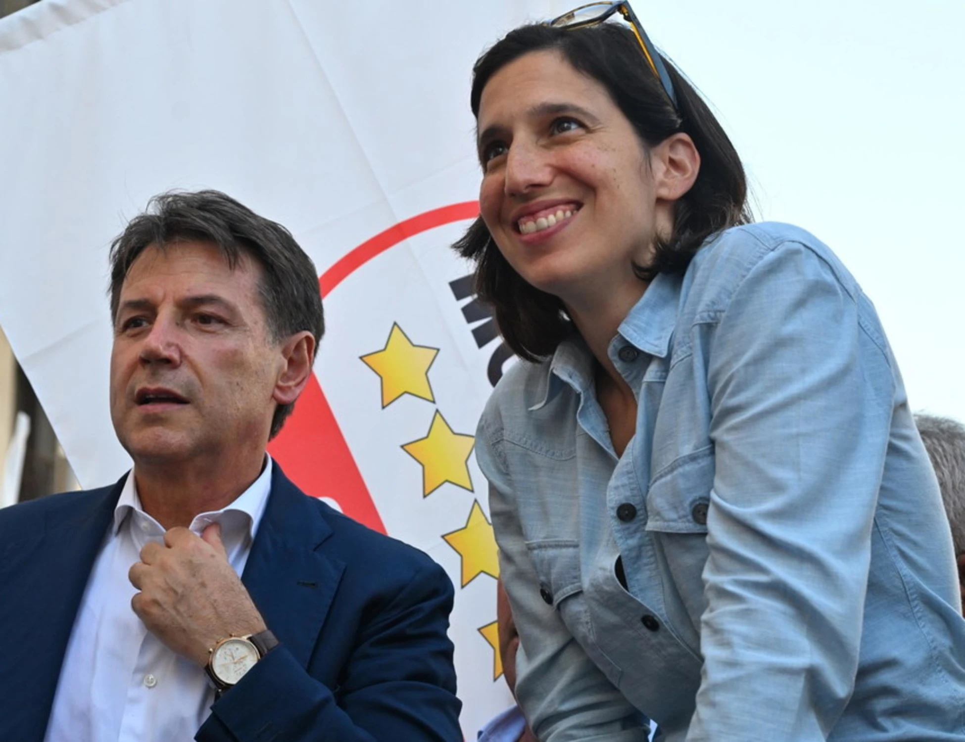 Giuseppe Conte gela  Elly Schlein: "Candidata premier? Mi sembra prematuro"