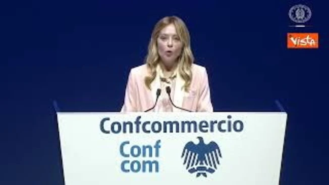 Meloni ad Assemblea Confcommercio: Piattaforme online non sostituiscono i negozi