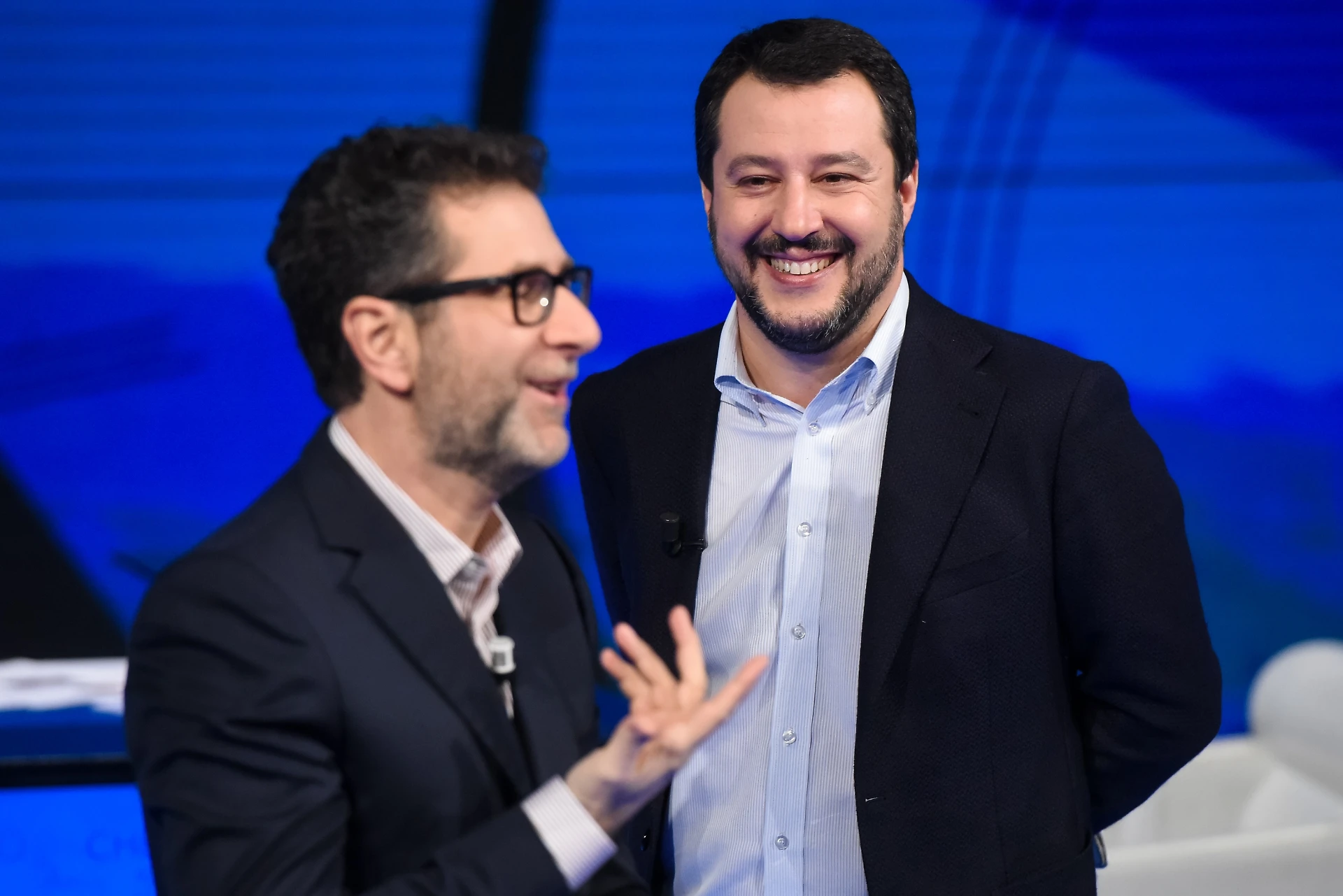 Fabio Fazio, la grande paura dei suoi amichetti: "Così vince la linea di Matteo Salvini"