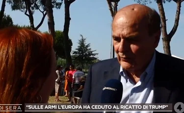 4 di Sera, Bersani: "Da Trump un ricatto inaccettabile"
