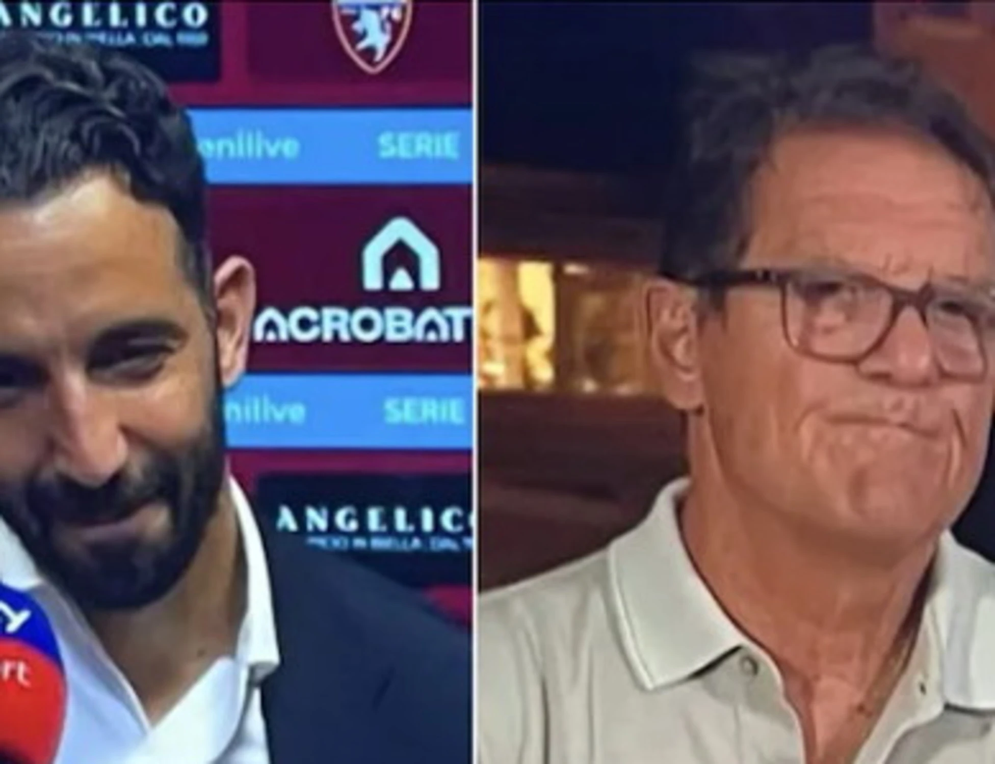 Amorim, "non sapete quanto": la reazione inaspettata davanti a Fabio Capello