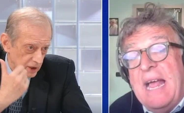 L'aria che tira, Piero Fassino perde la testa: "Questo non sa un ca***!"