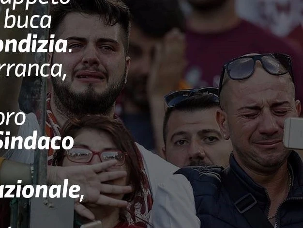 Il Pd e il manifesto vergognoso: Totti lascia la Roma, colpa della Raggi