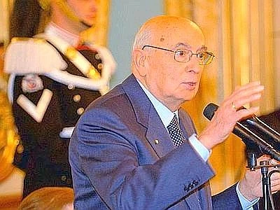 Il presidente Napolitano premia i vincitori del concorso 'Immagini per la Terra'