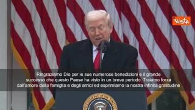 Trump: Siamo molto vicini all'accordo di pace per l'Ucraina