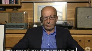 Alessandro Sallusti a Quarta Repubblica: "La condanna di Berlusconi, una sentenza taroccata. Ci hanno preso per il c***o"