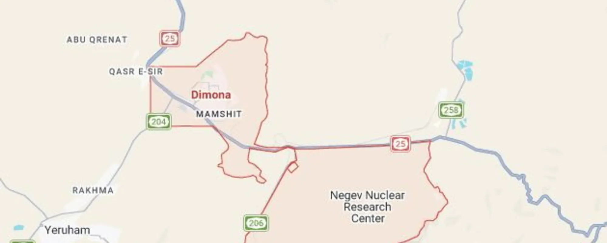 Obiettivo Dimona, centro nucleare nel Negev: lo scenario peggiore