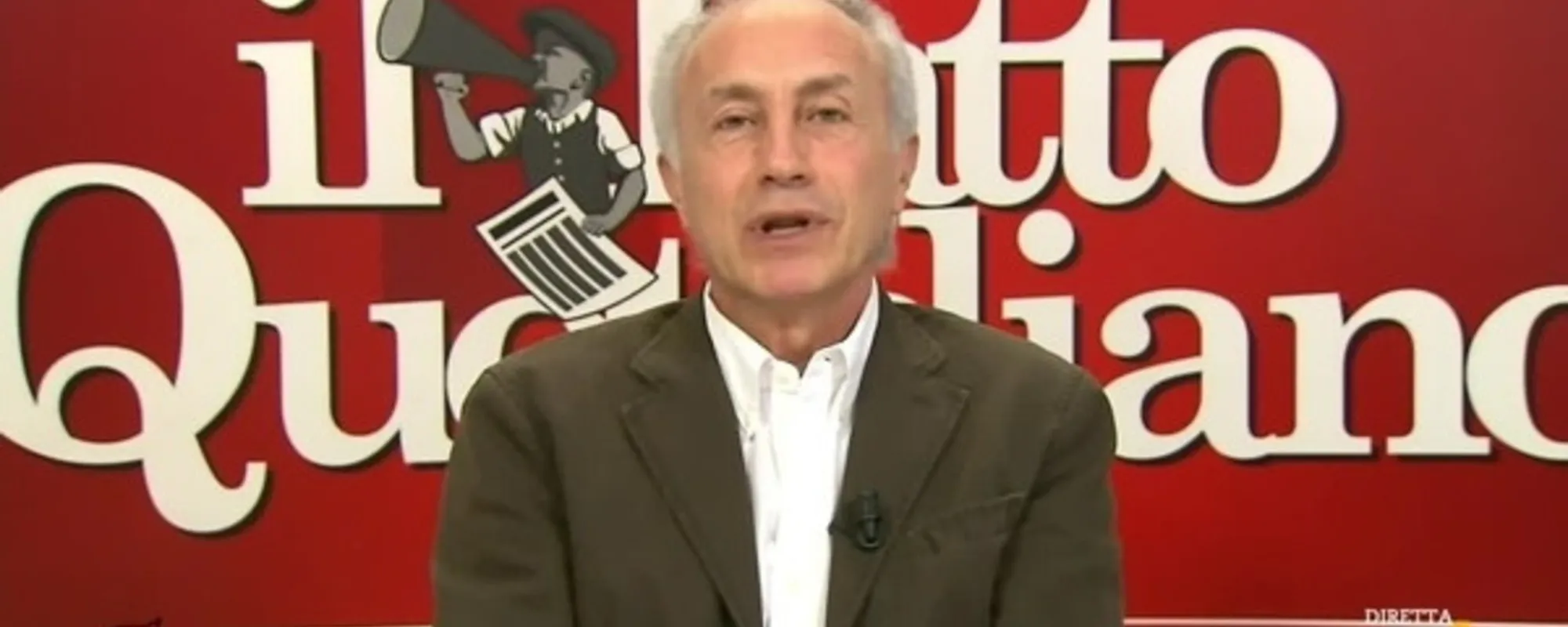 "Può dire che gli asini volano": altra figuraccia di Travaglio. E Bocchino lo infilza in diretta