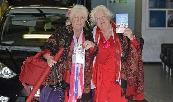 Le gemelle Louis e Martine Fokkens 
