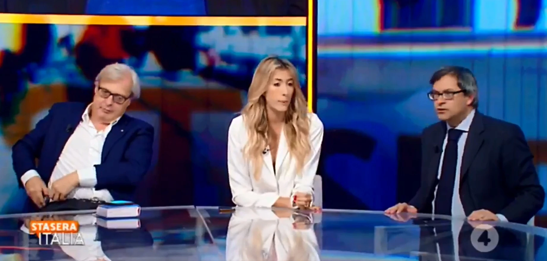 Annalisa Chirico a Stasera Italia fa godere Salvini: "Il grande inganno del governo M5s-Pd"