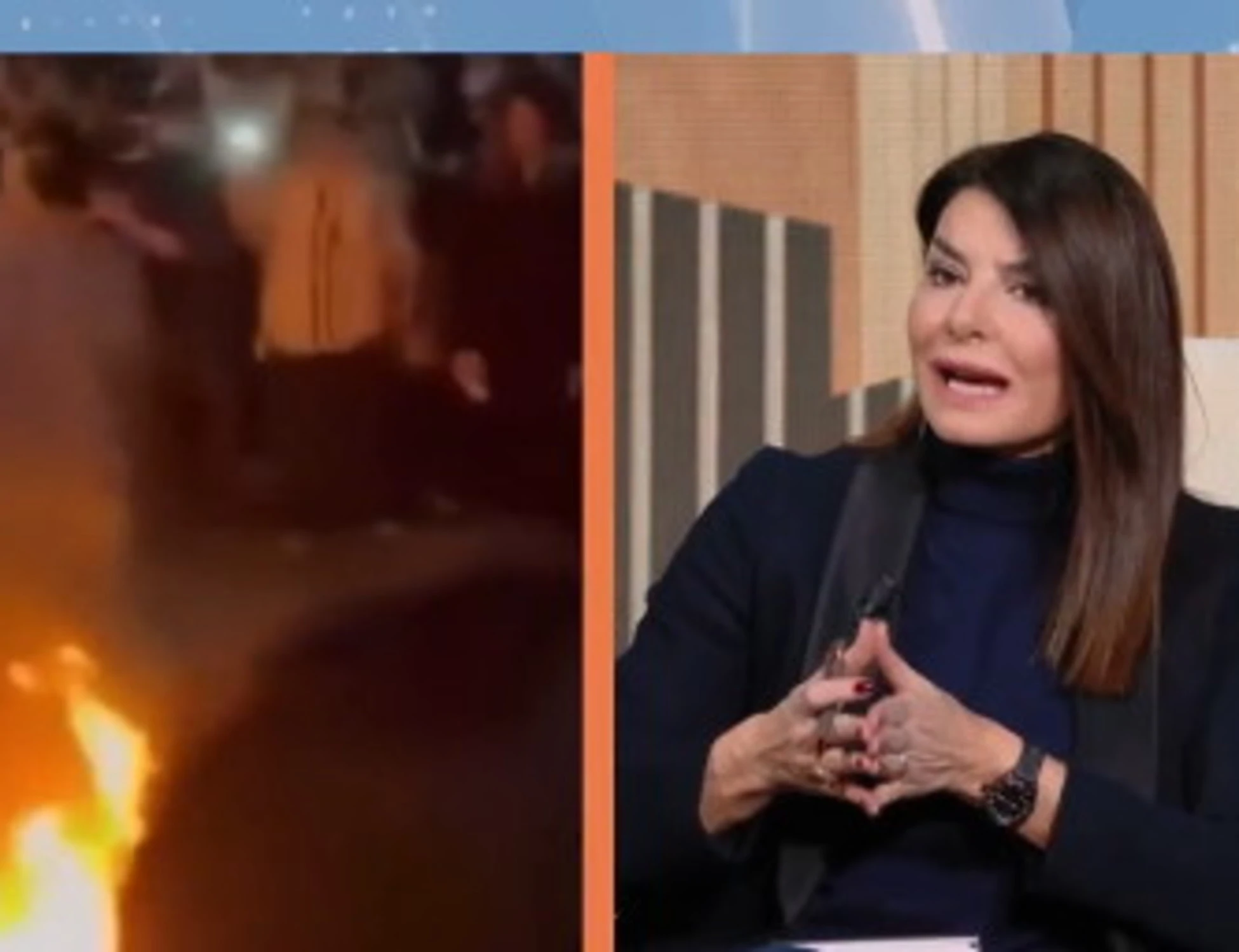 Iran, Ilaria D'Amico spiana la sinistra: "Senza non si fa"