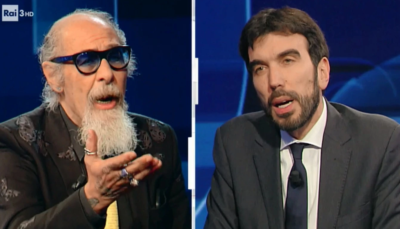 CartaBianca, Roberto D'Agostino massacra Maurizio Martina: il piddino muto e disperato