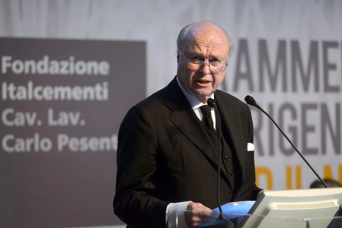 E' MORTO GIAMPIERO PESENTI, STORICO PRESIDENTE DI ITALCEMENTI