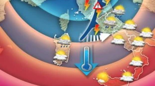 Meteo, "temporali intermittenti": cosa accade nelle prossime ore