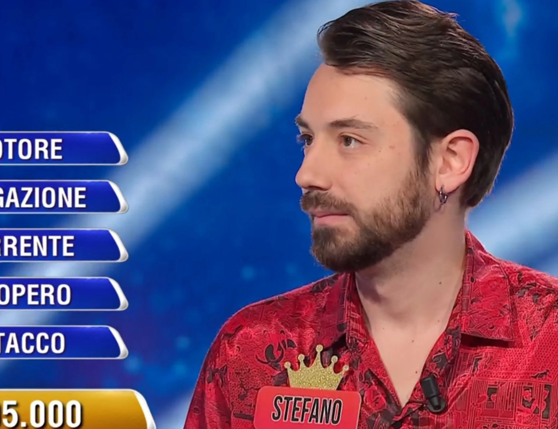 L'Eredità, occhio alla faccia di Stefano dopo la Ghigliottina: "Rassegnato"