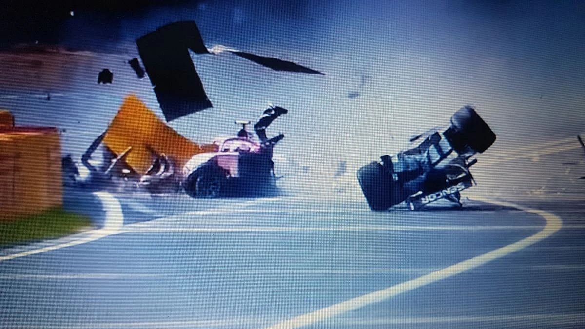 TRAGICO INCIDENTE IN F.1 AL GP DEL BELGIO, MUORE IL FRANCESE HUBERT
