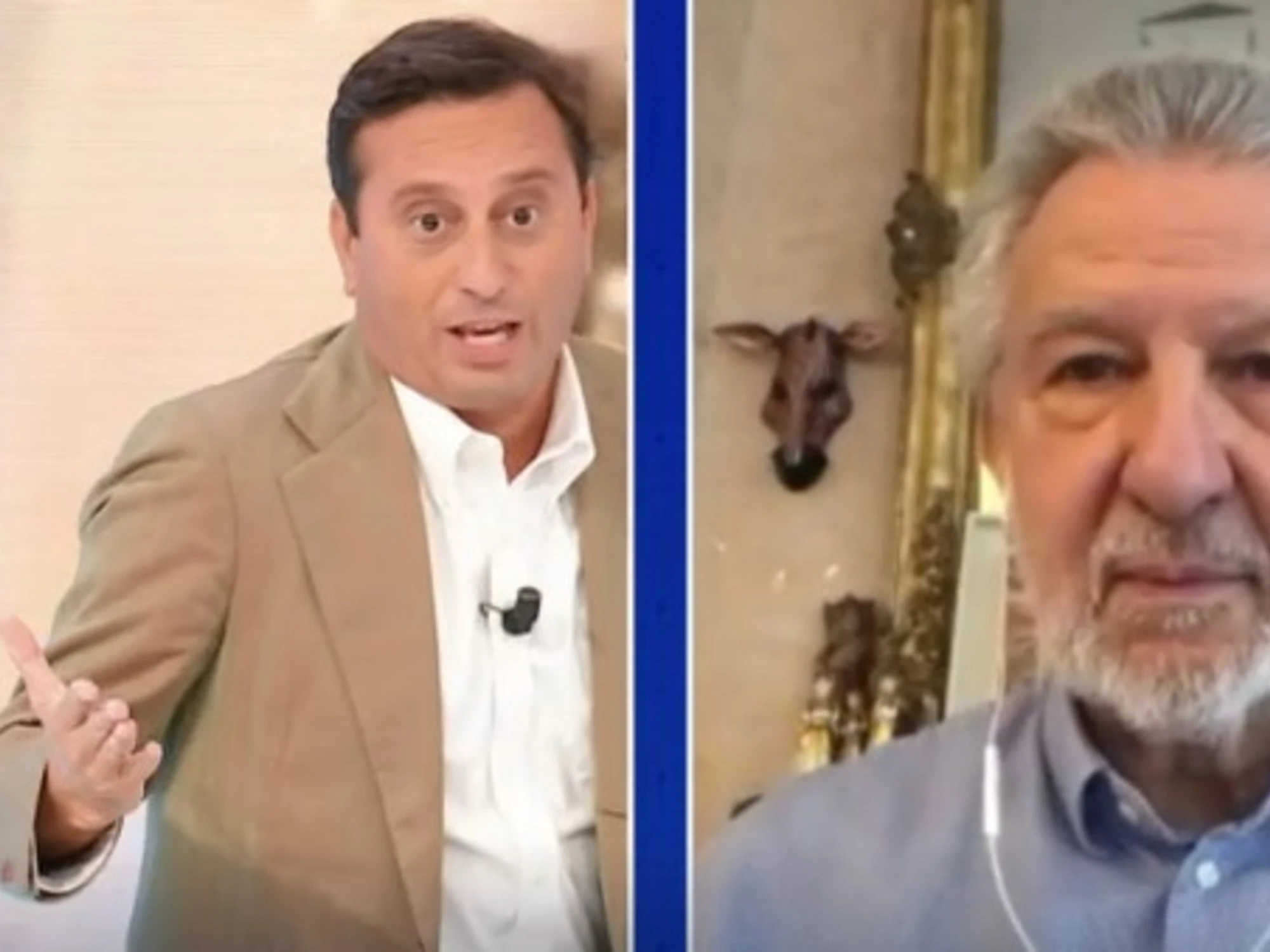 Odifreddi, la frase choc fa sbottare Parenzo: "Mi inca***, non è normale"