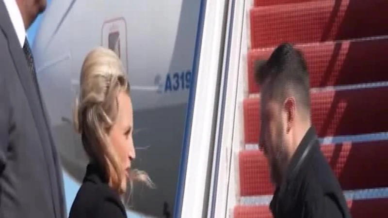 Zelensky arriva negli Usa per l'incontro con Trump