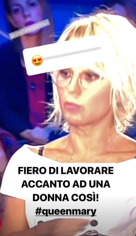 C'è posta per te, Rudy Zerbi commenta Maria De Filippi dopo la figuraccia di Amici poche ore prima