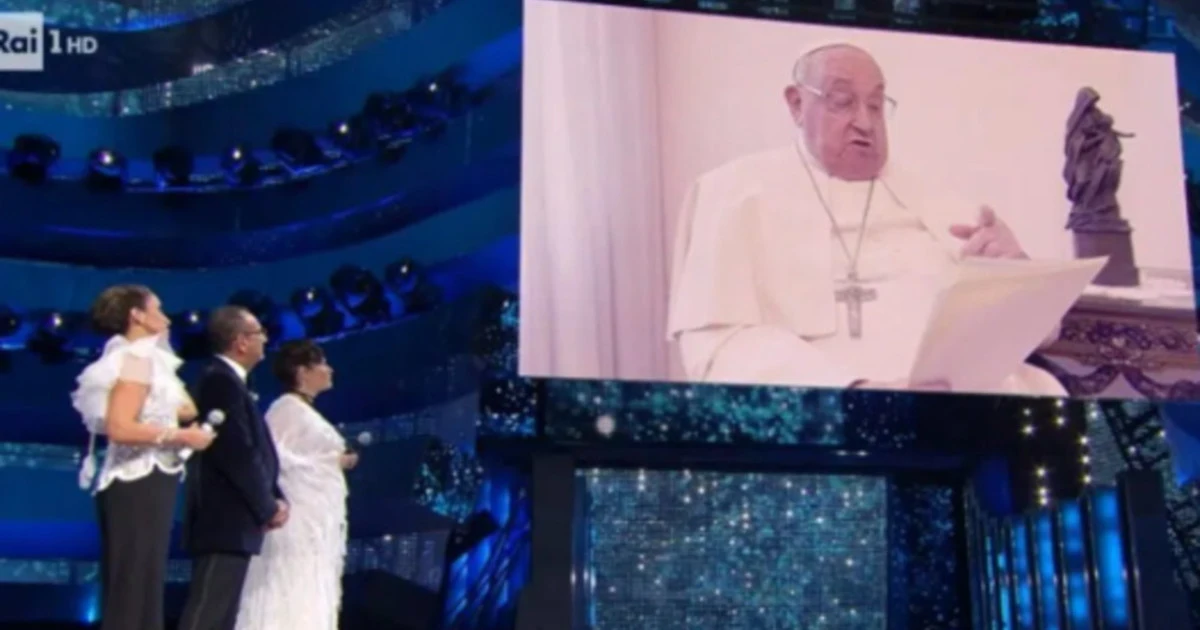 Sanremo 2025, veleni in Vaticano: dopo la mesa in onda del video di Papa Francesco...