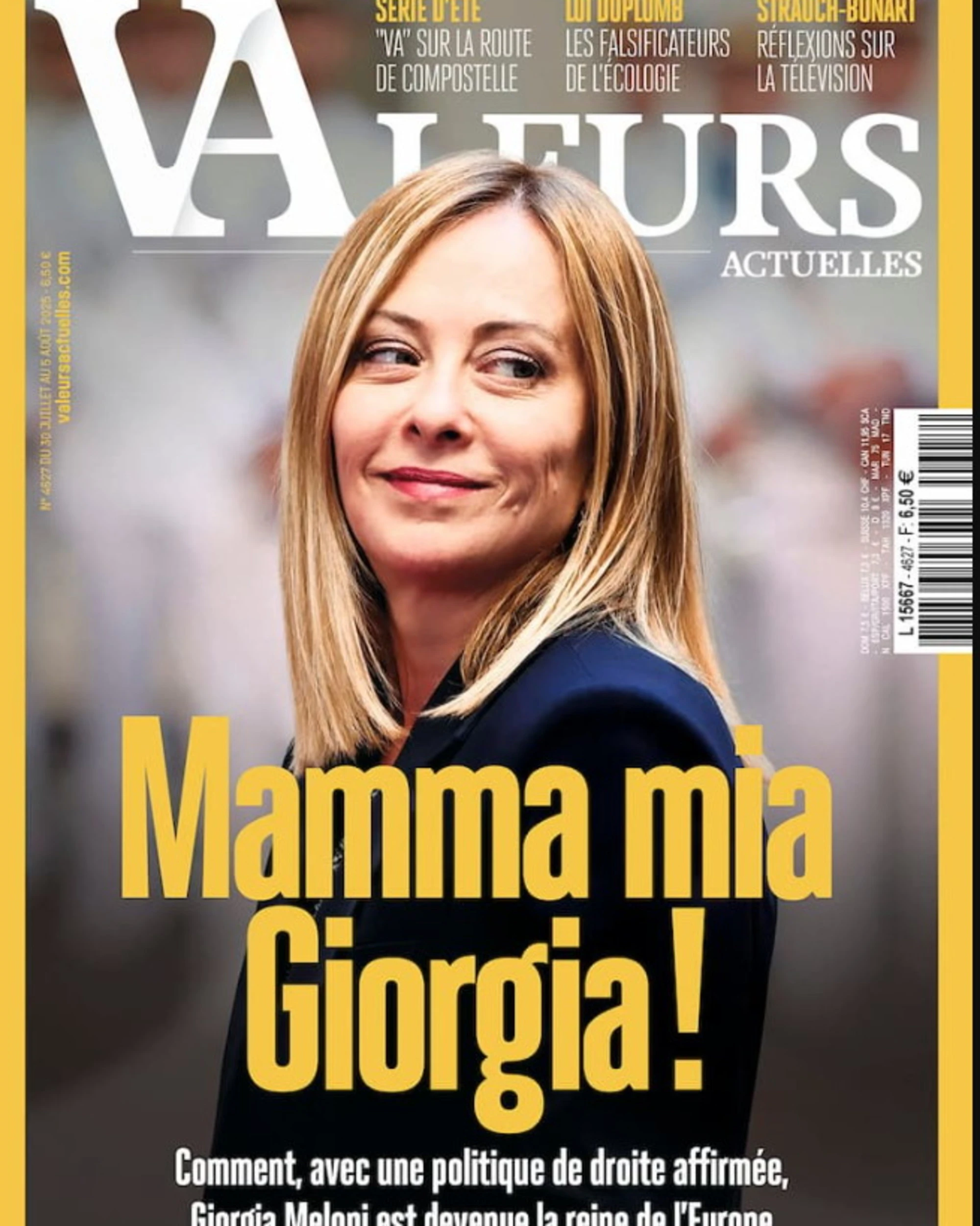 Giorgia Meloni, la Francia la incorona con un'altra copertina: "La regina d'Europa"