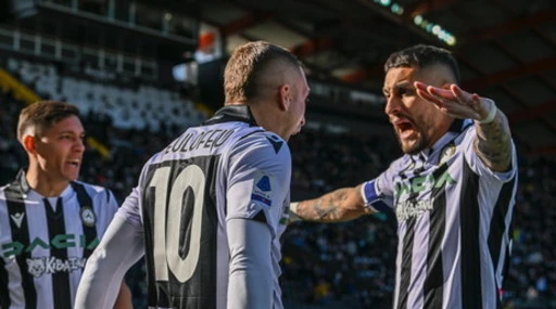 Udinese, colpo salvezza: tre gol in un quarto d'ora di fuoco, per la Samp si mette malissimo