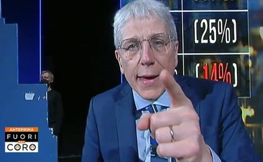 Fuori dal Coro, Mario Giordano festeggia in diretta: "Quei geni dell'Europa"