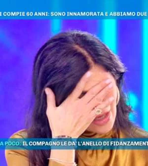 Domenica Live, Pamela Prati e la famiglia che non aveva mai avuto: lo straziante pianto in diretta