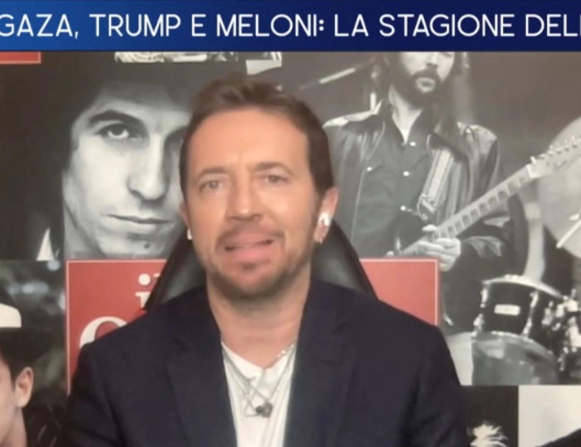 Andrea Scanzi esalta Iacchetti e aizza i pro-Pal: "Finalmente il tappo è esploso"