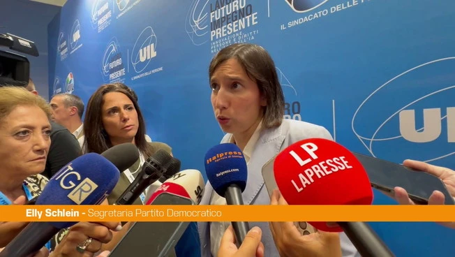 Schlein "Incredibile che l'unica priorità del Governo sia la legge elettorale"