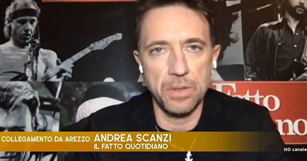 Andrea Scanzi a Otto e mezzo: "Conte cadrà quando Renzi troverà un pertugio, potrebbe essere Draghi"