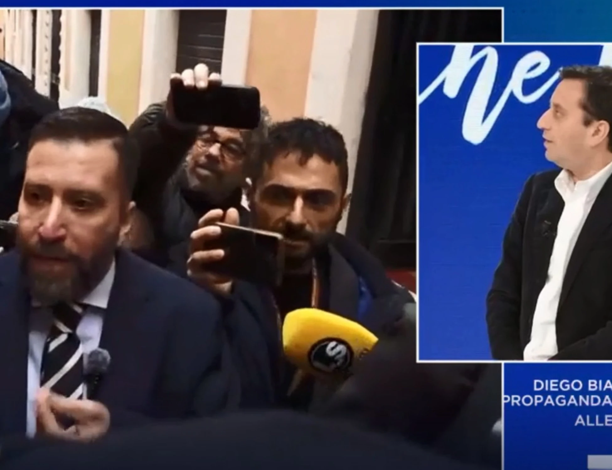 L'Aria che tira, CasaPound sfida Parenzo: "Avete paura"