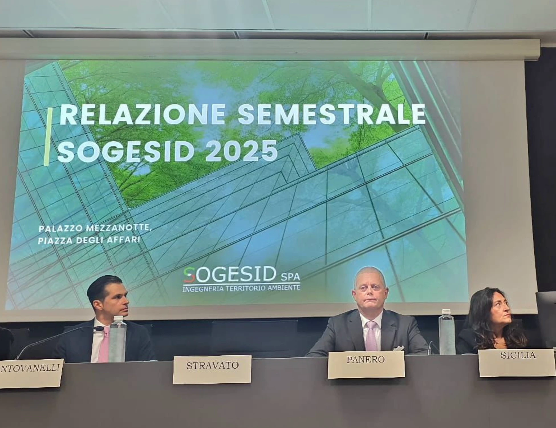 Sogesid S.p.A., Relazione Semestrale 2025: crescita della produzione dell’11,7%