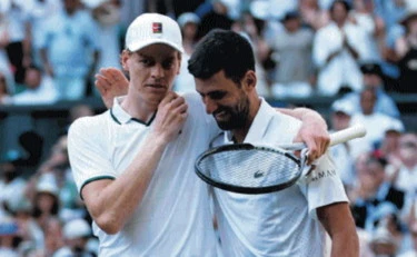 Jannik Sinner, il dato da fantascienza contro Djokovic: "39 in totale"