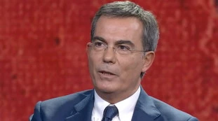 Che tempo che fa, Floris su Meloni: "Era l'unica, ma ora da Draghi..."