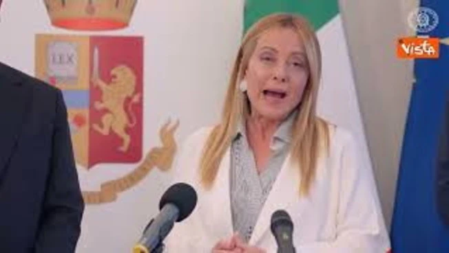 Meloni ringrazia agenti Polizia operazioni ad â Alto Impattoâ : Senza sicurezza non c'Ã¨ libertÃ 