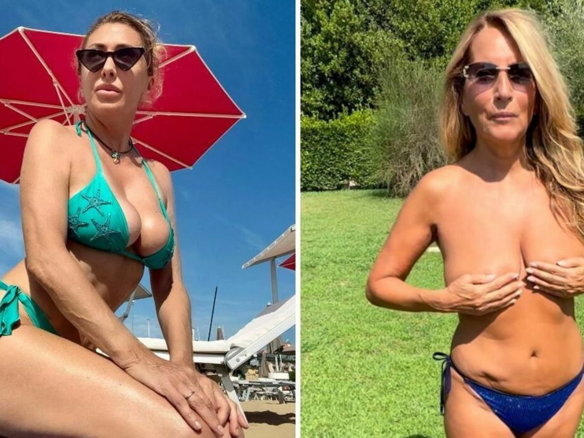 Sabrina Salerno, la risposta da applausi agli insulti e la foto di Jo Squillo