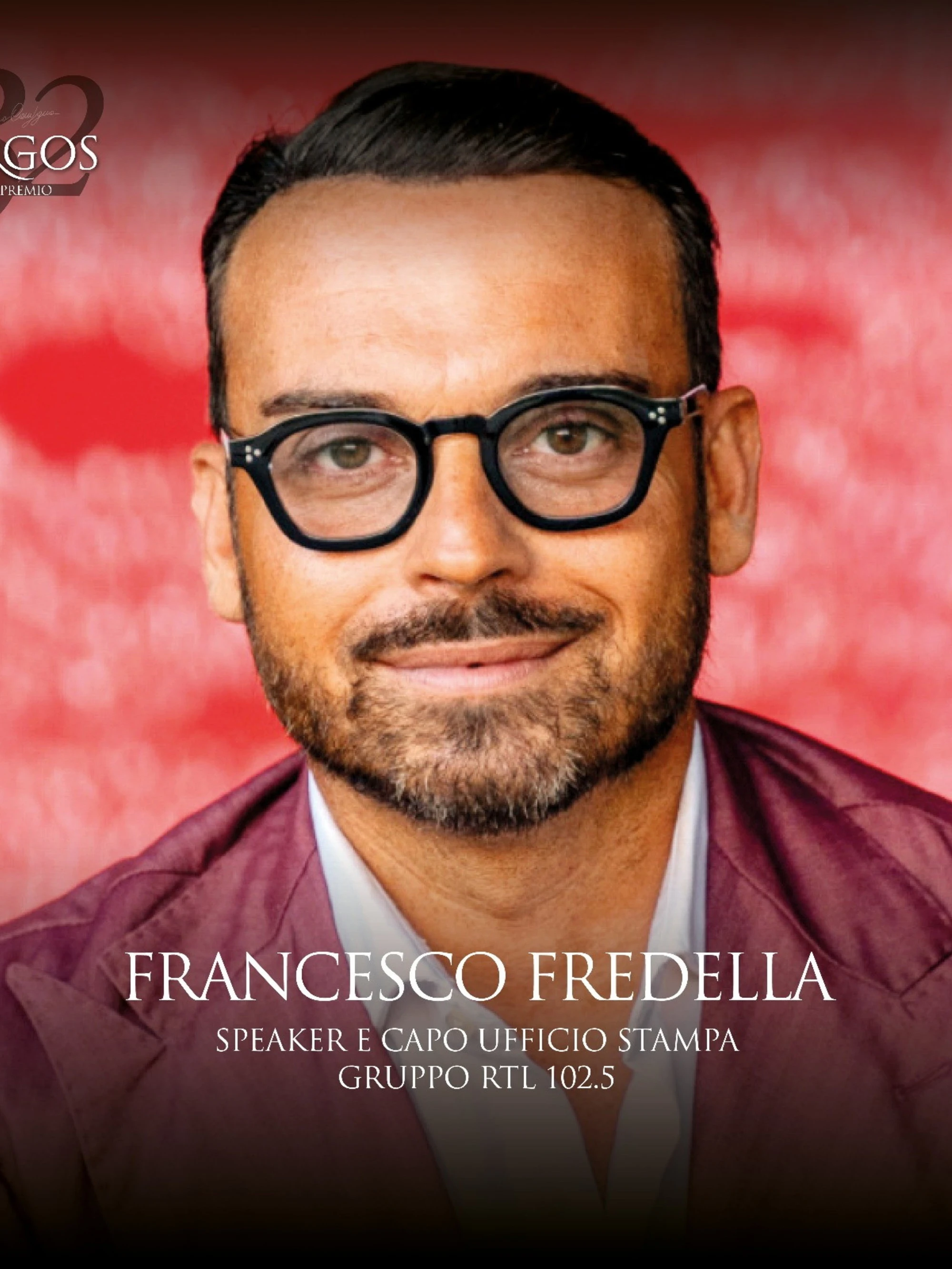 Premio Argos Hippium 2025, Francesco Fredella di RTL 102.5 tra i premiati