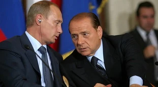 Putin e Berlusconi<br />&nbsp;